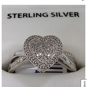Diamond Heart Ring